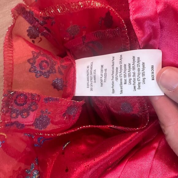 Disney Elena of Avalor Light-Up Musical Dress Jakks Pacific Size 4-6X - Picture 7 of 7